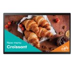 Samsung QB24C-T Digital signage flat panel 61 cm (24") LED Wi-Fi 250 cd/m² Full HD Black Touchscreen Built-in processor Tizen 7.0 16/7
