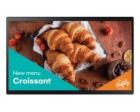 Pantalla plana para señalización digital 61 cm (24") Samsung QB24C-T LED Wifi 250 cd / m² Full HD Negro Pantalla táctil Procesador incorporado Tizen 7.0 16/7