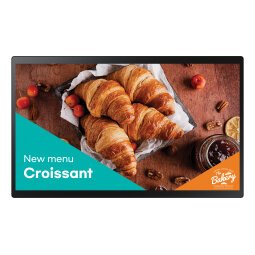 Samsung QB24C-T Écran plat de signalisation numérique 61 cm (24") LED Wifi 250 cd/m² Full HD Noir Écran tactile Intégré dans le processeur Tizen 7.0 16/7