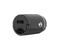 Celly CCMINIUSBCBK cargador de dispositivo móvil Smartphone, Tableta Negro Encendedor de cigarrillos Auto