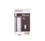 Verbatim Hub Multiport USB-C 4 ports USB 3.2 Gen 1