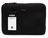 Nilox NXF1401 laptop case 35.8 cm (14.1") Sleeve case Black