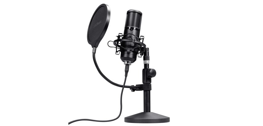 Trust GXT 269 Emita II Noir Microphone de studio