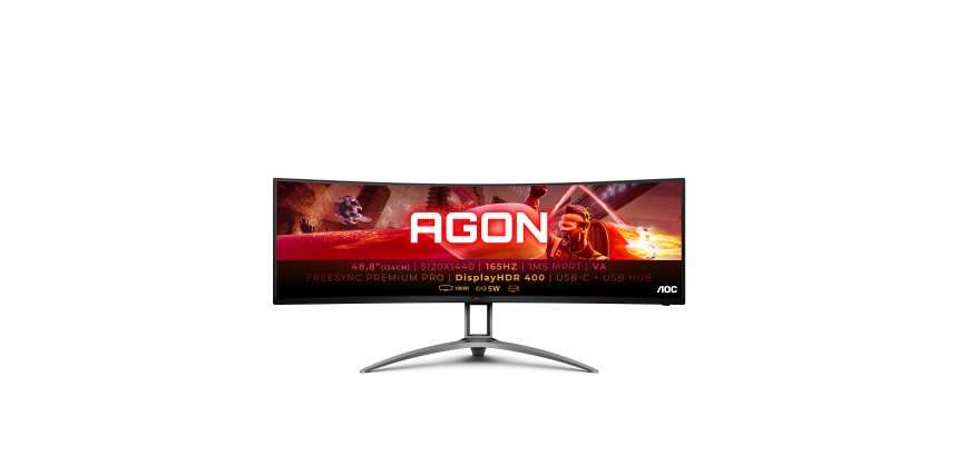 AOC B2 AG493UCX2 Monitor PC 124 cm (48.8") 5120 x 1440 Pixel Quad HD LED Nero