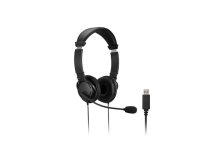 Kensington HiFi USB Headphones with Mic and Volume Control Buttons