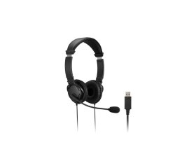 Kensington HiFi USB Headphones with Mic and Volume Control Buttons