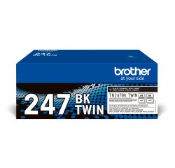 Brother TN-247BKTWIN Cartouche de toner 2 pièce(s) Original Noir