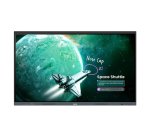 BenQ RE7505E tableau blanc interactif 190,5 cm (75") 3840 x 2160 pixels Écran tactile Noir USB