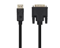 AISENS Cable Conversor DisplayPort A DVI, DP/M-DVI/M, Negro, 3.0m