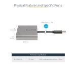 StarTech.com USB 3.0 to Quad HDMI Adapter, USB to 4x HDMI Monitor Converter for Windows (no support for macOS/ChromeOS/Linux) - TAA