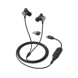 Logitech Zone Wired Earbuds Microsoft Teams