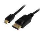 StarTech.com 1m (3.3ft) Mini DisplayPort to DisplayPort 1.2 Cable - 4K x 2K UHD Mini DisplayPort to DisplayPort Adapter Cable - Mini DP to DP Cable for Monitor - mDP to DP Converter Cord