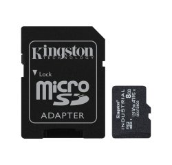 Kingston Technology Industrial 8 GB MicroSDHC UHS-I Clase 10