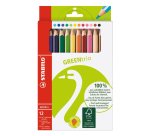 Crayon de couleur GREENtrio, épais, étui en carton