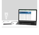 StarTech.com Adaptateur Multiport USB-C - USB Type C vers HDMI 2.0 4K 60Hz, Alimentation 100W Passthrough, SD/MicroSD, Hub 2 Ports USB 3.0 - GbE - Mini Dock USB-C - Câble Intégré 30cm