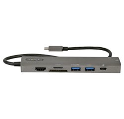 Adaptateur multiport StarTech USB-C vers HDMI 4K 60 Hz, Gigabit Ethernet et charge 100 W – Compatible MacBook Pro/Air et PC Windows