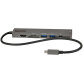 StarTech.com USB C Multiport Adapter - USB-C naar 4K 60Hz HDMI 2.0, 100W Power Delivery Pass-through, SD/MicroSD, 2-Port USB 3.0 Hub, GbE - USB Type-C Mini Dock - Lange (30cm) Kabel