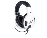 BIG BEN PS4OFHEADSETV3WHITE auricular y casco Auriculares Alámbrico Diadema Juego Negro, Blanco