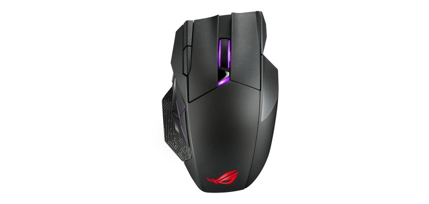 ASUS ROG Spatha X mouse Gaming Right-hand RF Wireless + USB Type-C Optical 19000 DPI