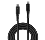 Lindy Câble renforcé USB type C vers Lightning, charge & synchro, 1m