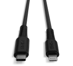 Lindy Câble renforcé USB type C vers Lightning, charge & synchro, 1m