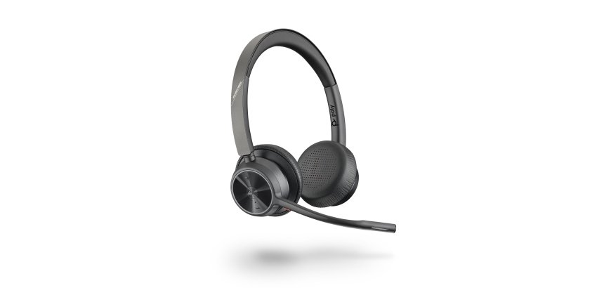 POLY Voyager 4320 UC Casque Sans fil Arceau Bureau/Centre d'appels USB Type-A Bluetooth Noir