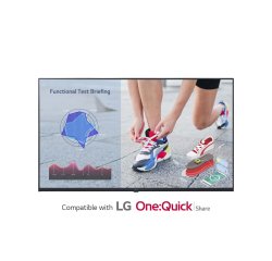 LG 43UL3J-M pantalla de señalización Pantalla plana para señalización digital 109,2 cm (43") LCD Wifi 300 cd / m² 4K Ultra HD Azul WebOS 16/7