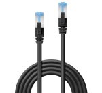 Lindy Câble réseau Noir Cat.6A S/FTP LSZH, 1.5m