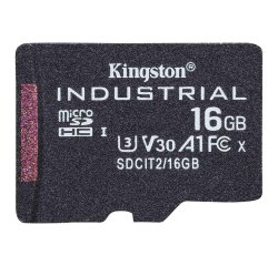Kingston Technology Industrial 16 GB MicroSDHC UHS-I Clase 10
