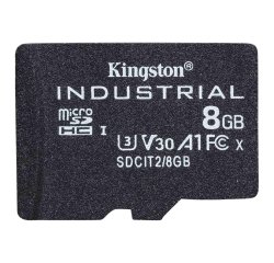 Kingston Technology Industrial 8 GB MicroSDHC UHS-I Clase 10