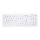 CHERRY AK-C7000 clavier Médical USB AZERTY Français Blanc