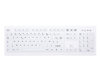 Contour Design Active Key AK-C8100F-FU1-W/FR clavier Bureau RF sans fil AZERTY Français Blanc