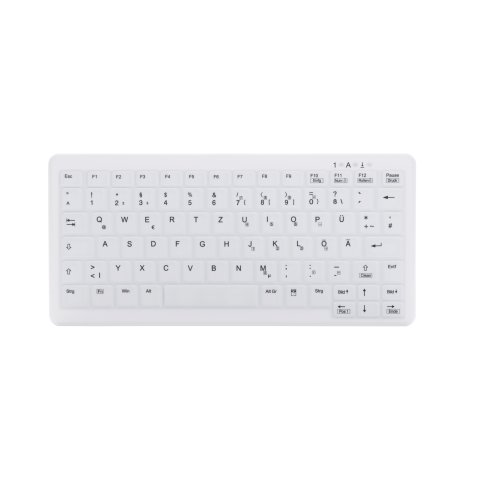 CHERRY AK-C4110 clavier Médical RF sans fil AZERTY Français Blanc