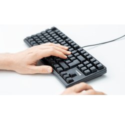 CHERRY G80-3000N RGB TKL clavier Universel USB AZERTY Français Noir