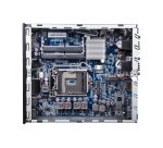 Shuttle Slim PC DH610, S1700, 1x HDMI, 2x DP, 1x 2.5", 2x M.2, 2x LAN (Intel 1G + 2.5G), 2x COM, fonctionnement permanent 24/7, attaches VESA