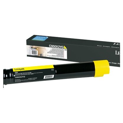 Lexmark C950X2YG Cartouche de toner 1 pièce(s) Original Jaune