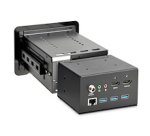 StarTech.com Conference Room Docking Station - Universal Laptop Dock - 4K HDMI, 60W Power Delivery, USB Hub, GbE, Audio - In-Table Connectivity Box For Huddle/Boardroom Collaboration Space