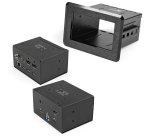 StarTech.com Conference Room Docking Station - Universal Laptop Dock - 4K HDMI, 60W Power Delivery, USB Hub, GbE, Audio - In-Table Connectivity Box For Huddle/Boardroom Collaboration Space