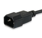 Equip 112101 Black 3 m C13 coupler C14 coupler