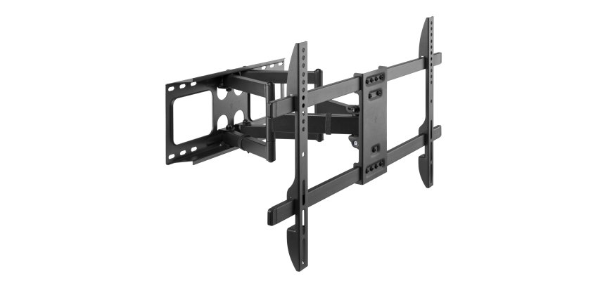 Equip 650335 Staffa per montaggio a parete TV a movimento completo da 37” a 80”