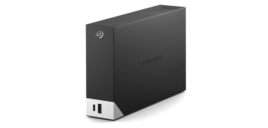 Seagate One Touch HUB disque dur externe 10 To USB Type-A / USB Type-C 3.2 Gen 1 (3.1 Gen 1) Noir, Gris