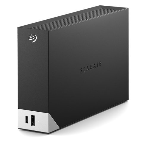 Seagate One Touch Hub disque dur externe 8 To USB Type-A / USB Type-C 3.2 Gen 1 (3.1 Gen 1) Noir, Gris