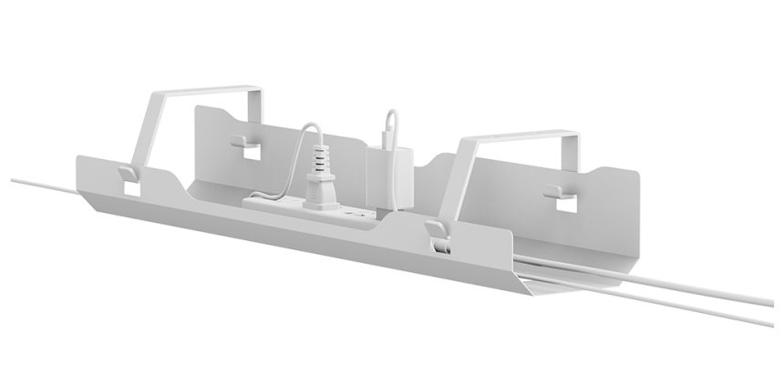 Neomounts ADS07-122WH Goulotte passe-câbles - fixation à vis - universel