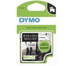 DYMO D1 Etichette Flessibile in Nylon | Rotolo da 12 mm x 3.5 m | stampa nera su bianco | etichette autoadesive per etichettatrice LabelManager