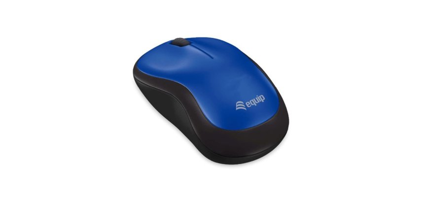 Equip Comfort Wireless Mouse, Blue