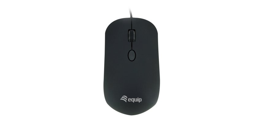 Equip 245114 mouse Ufficio Ambidestro USB tipo A Ottico 1600 DPI