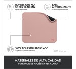 Logitech 956-000050 alfombrilla para ratón Rosa