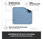 Logitech 956-000051 alfombrilla para ratón Azul