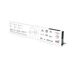 AISENS Soporte Eco Ultra Delgado Para Monitor/?? 40kg De 37-70, Negro
