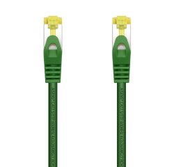 AISENS Cable De Red Latiguillo RJ45 LSZH Cat.7 600 MHz S/FTP PIMF AWG26, Verde, 1.0 m